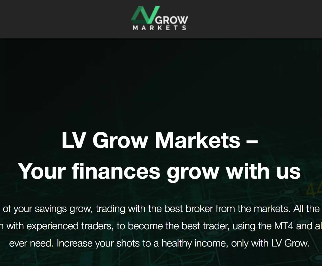 LV Grow Markets scam broker review