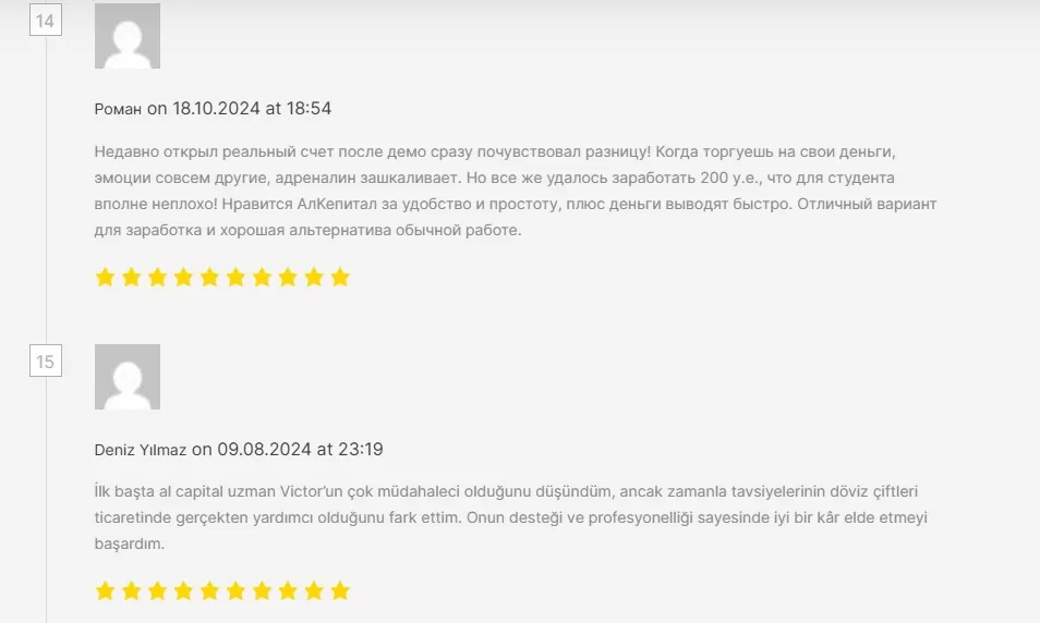 AlCapital отзывы